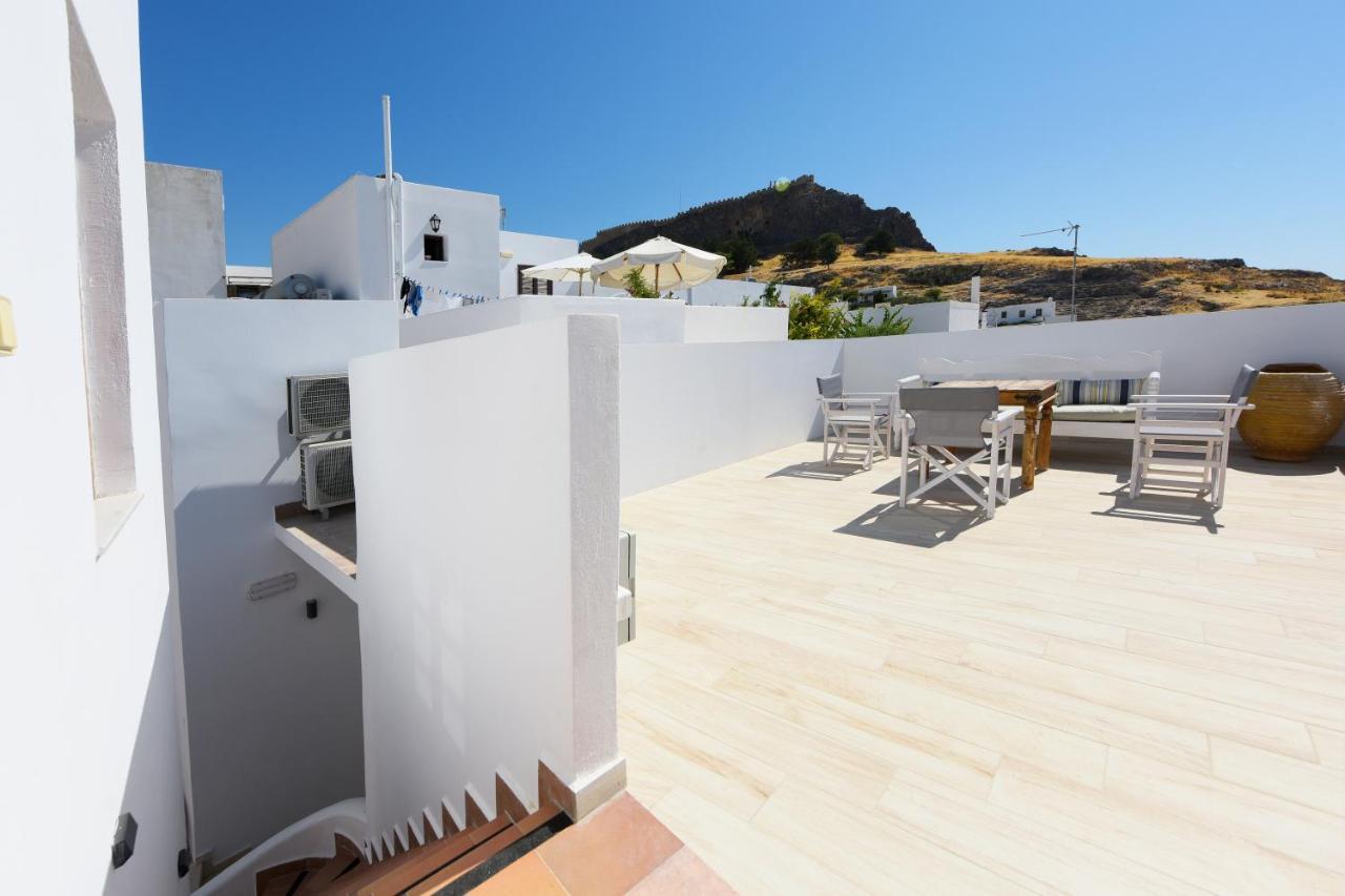 Pera Houses 2-Bedroom In The Center Of Lindos Exterior photo